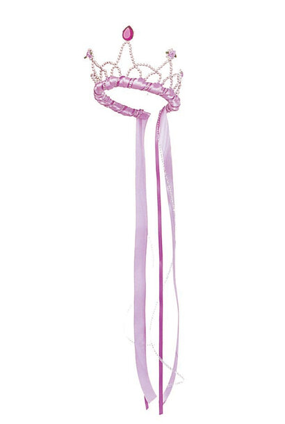 diadeem lila met linten