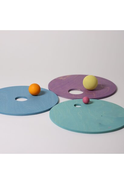 Grimm's x Stapelstein rolling discs PASTEL cool