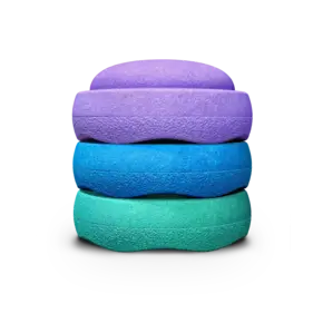 original 3 delig COOL ( paars-blauw-groen )