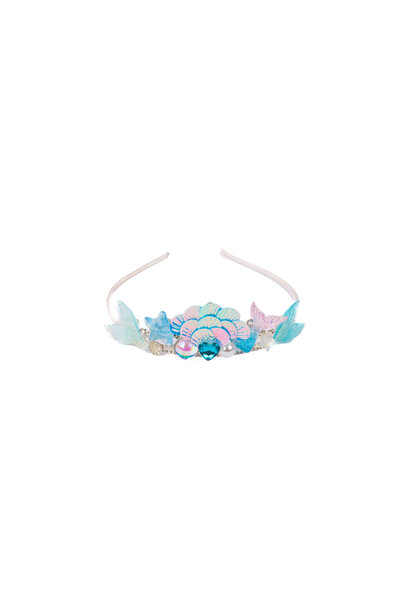 diadeem zeemeermin blauw