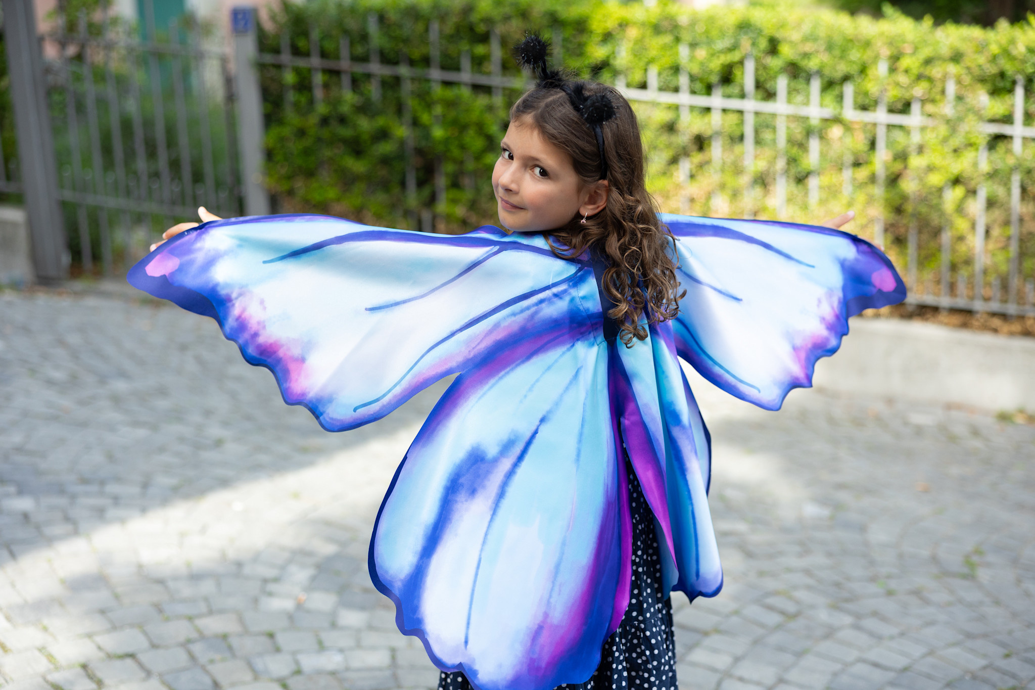 soft wings magische vlinder + haarband-2