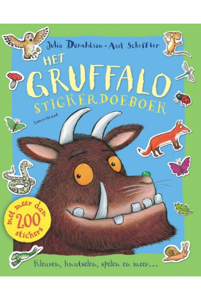 Doeboek - de gruffalo sticker doeboek