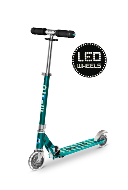 sprite tweewiel step petrol stripe 5+