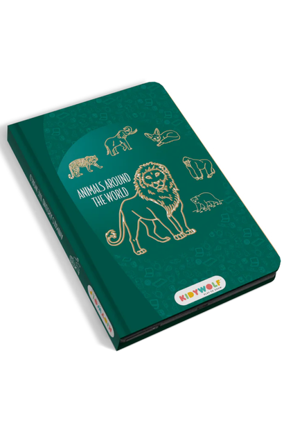 kidydraw mini tekenbord 30 dieren over de hele wereld