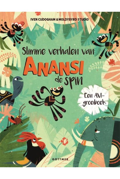 Boek AVI groeiboek - slimme verhalen van Anansi de spin