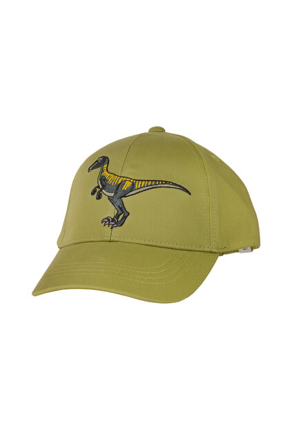 pet embroidery groen dino