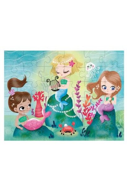 Mudpuppy puzzel on-the-go 36 delig zeemeerminnen