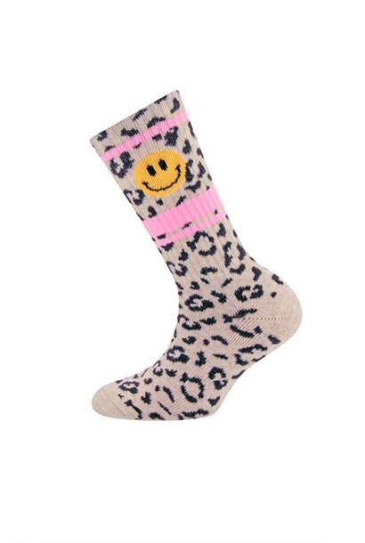 Ewers sokken KIDS mini & me smiley