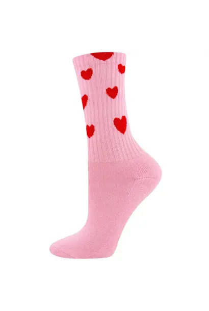 Ewers sokken MAMA mini & me hartjes