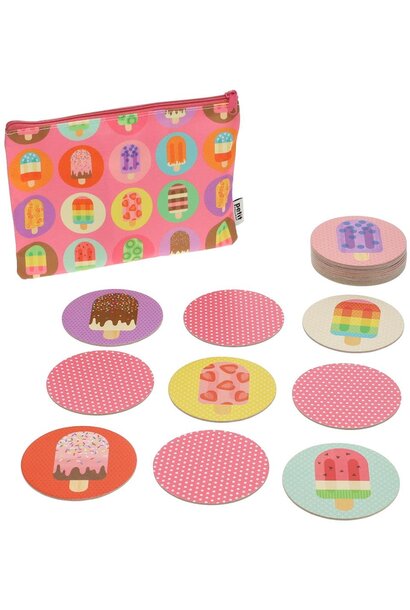 on-the-go memorie spel ijsjes