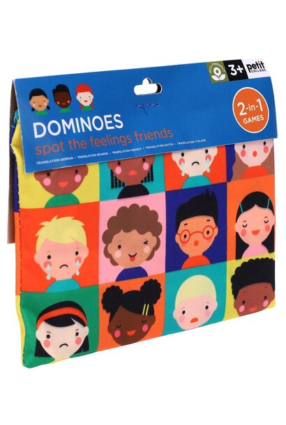 on-the-go domino spel vrienden