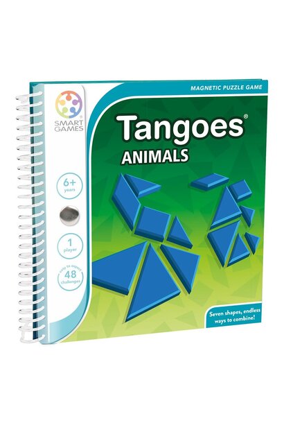 magnetisch puzzel (reis)spel tangoes animals 6+