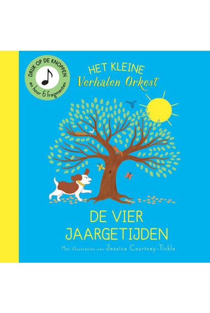 Het kleine verhalenorkest | vier jaargetijden kartonboek