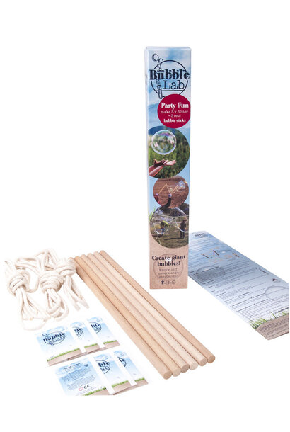 BubbleLab grote zeepbellen party edition