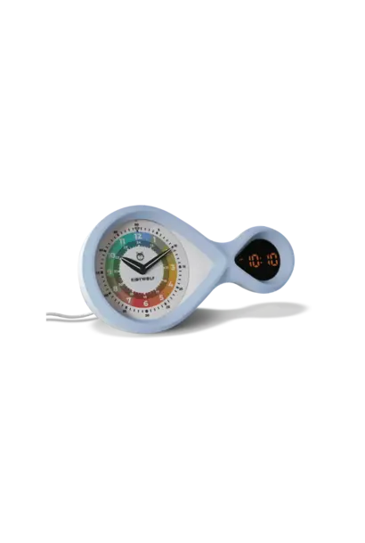 educatieve wekker kidyalarm licht blauw