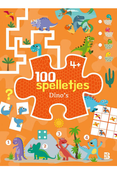 Doeboek - 100 dino spelletjes