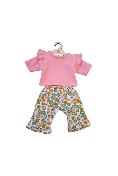 Hollie poppenkleding 34cm pansy flowerpower