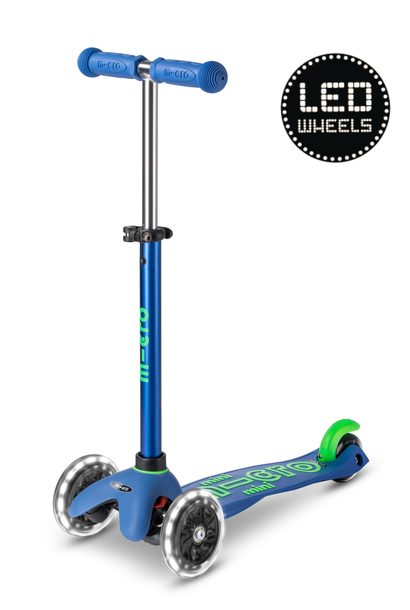 mini step deluxe LED blauw - groen