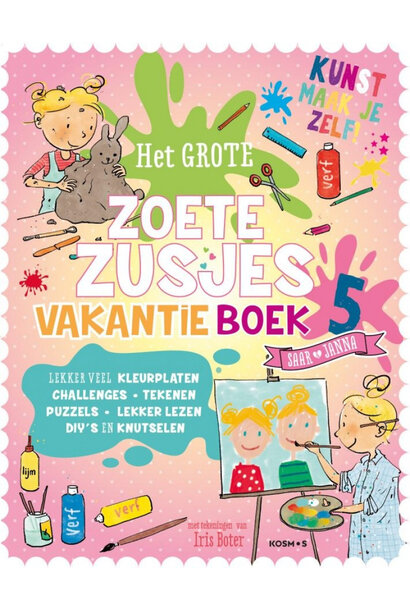 Doeboek | Het grote zoete zusjes vakantieboek 5