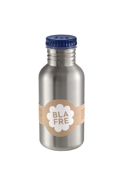 Blafre drinkfles stainless steel 500ml navy blue