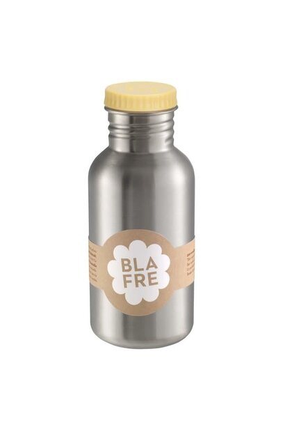 Blafre drinkfles stainless steel 500ml light yellow