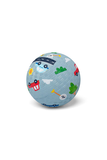 Little L rubberen bal 13cm - auto's