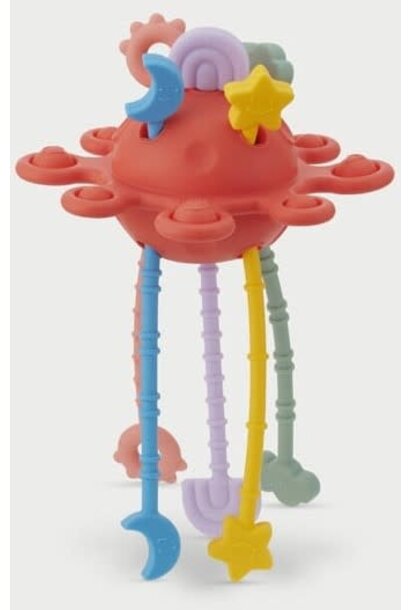 silisoft zip trek speelgoed - regenboog