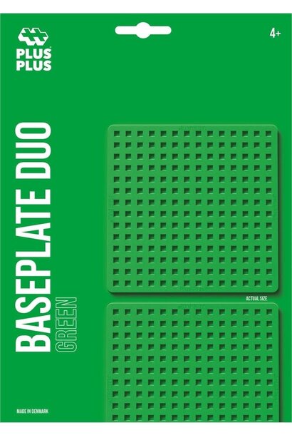 Plus Plus basis bouwplaten groen