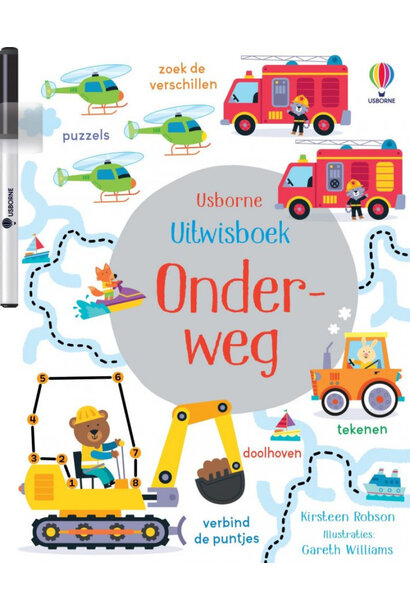 Spelletjes doeboek uitwisbaar |  onderweg