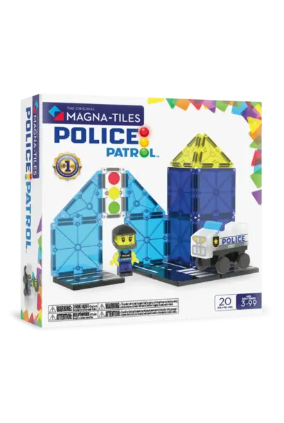 Magnatiles politiebureau 20 delig