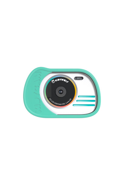 waterproof kindercamera kidycam -  cyaan