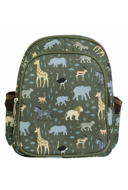 rugzak 32cm savanna wilde dieren