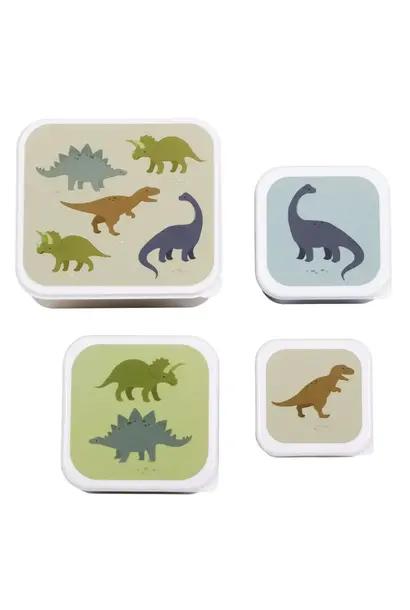 snack en lunch trommel ( set v 4 ) dino