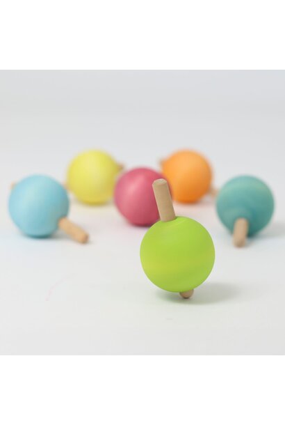 Grimm's draaitollen 6 delig pastel