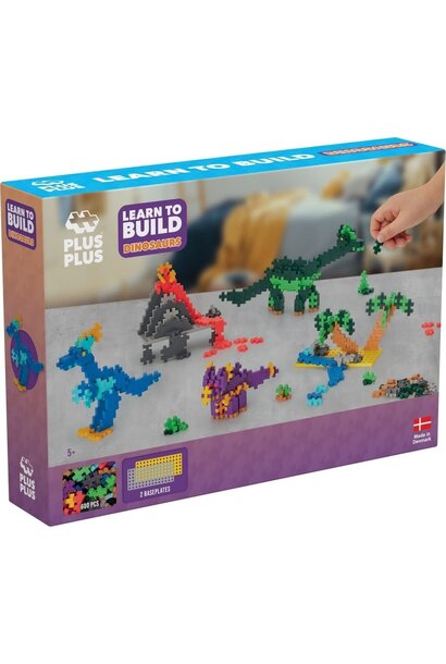 Learn to build 600 delig - dinosaurussen