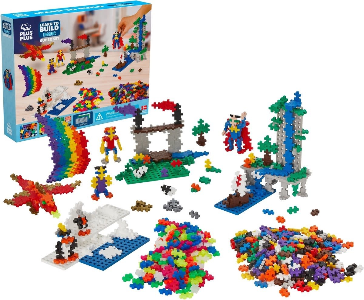 Plus Plus learn to build 1200 delig - basic super set-3