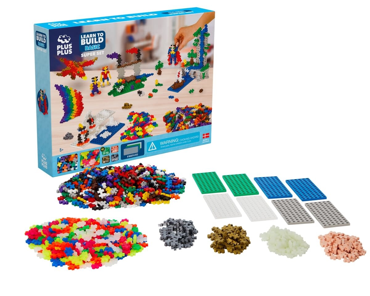 Plus Plus learn to build 1200 delig - basic super set-2