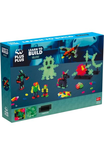 learn to build 500 delig - glow in the dark