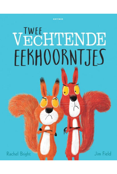 Boek | twee vechtende eekhoorntjes