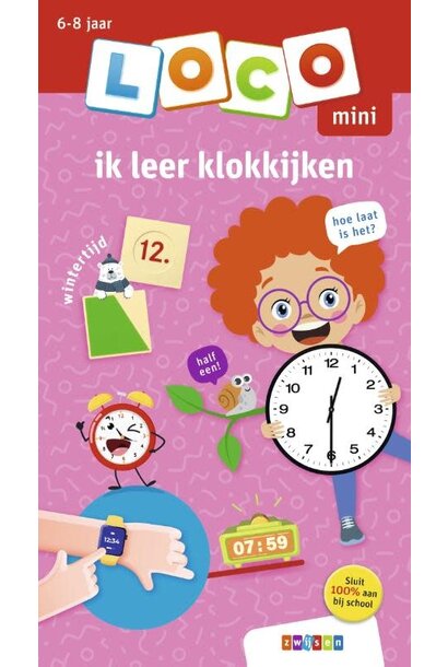 Loco mini oefenboek - ik leer klokkijken