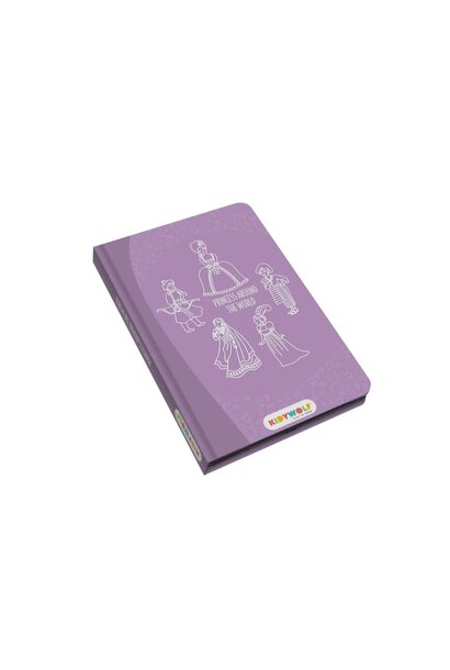 kidydraw mini tekenbord 30 prinsessen