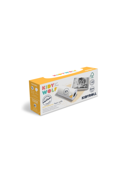 navulling voor kidyprint camera 5 rollen zelfklevend