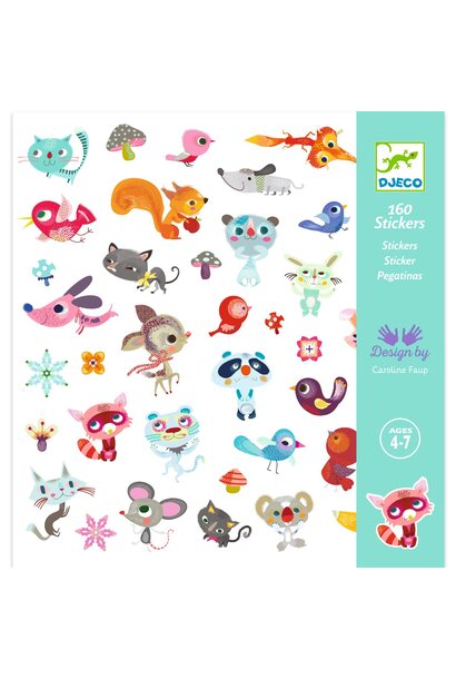 stickers kleine vriendjes DJ08842