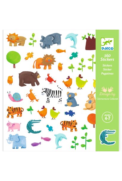 stickers dieren DJ08841