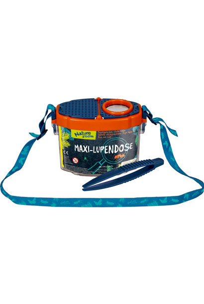 grote loepdoos met pincet