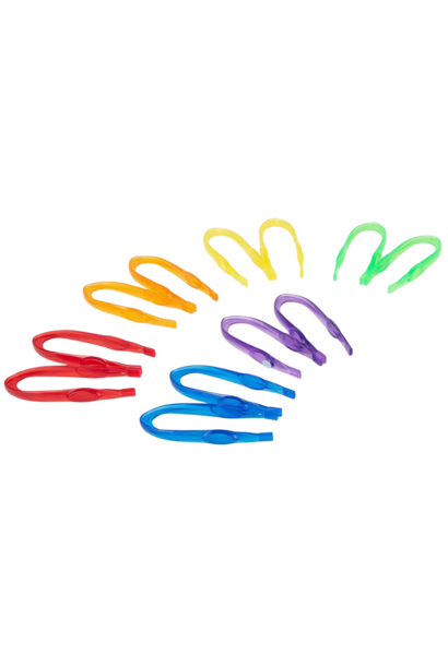 Tickit gekleurde pincet ( per stuk )