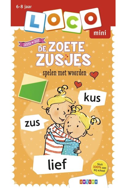 Loco mini oefenboek - de zoete zusjes spelen met woorden