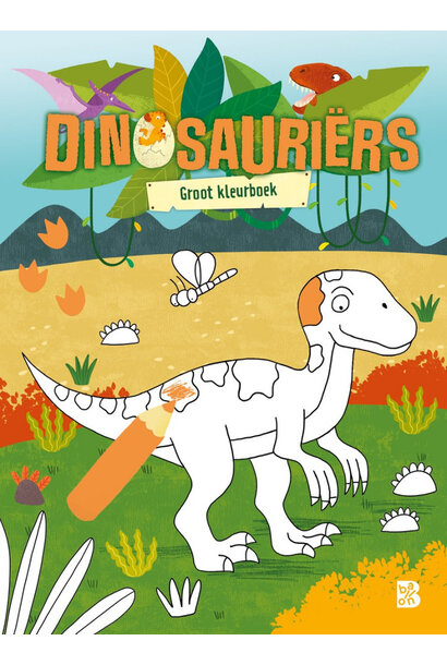 Kleurboek - dinosauriërs