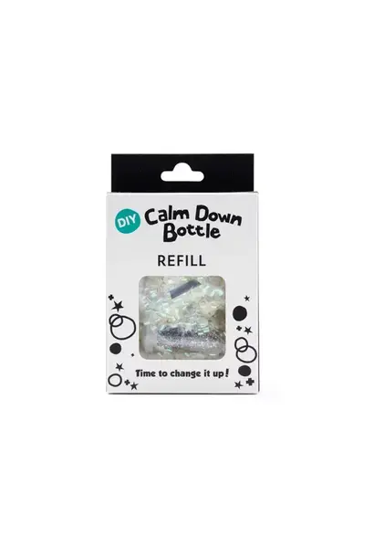 Jellystone navulling diy sensorische fles - galaxy