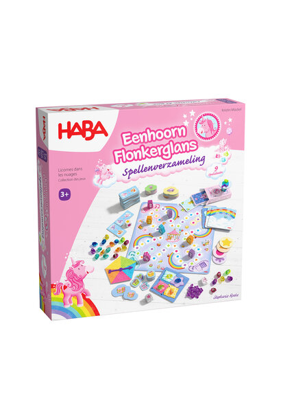 eenhoorn flonkerglans spellenverzameling